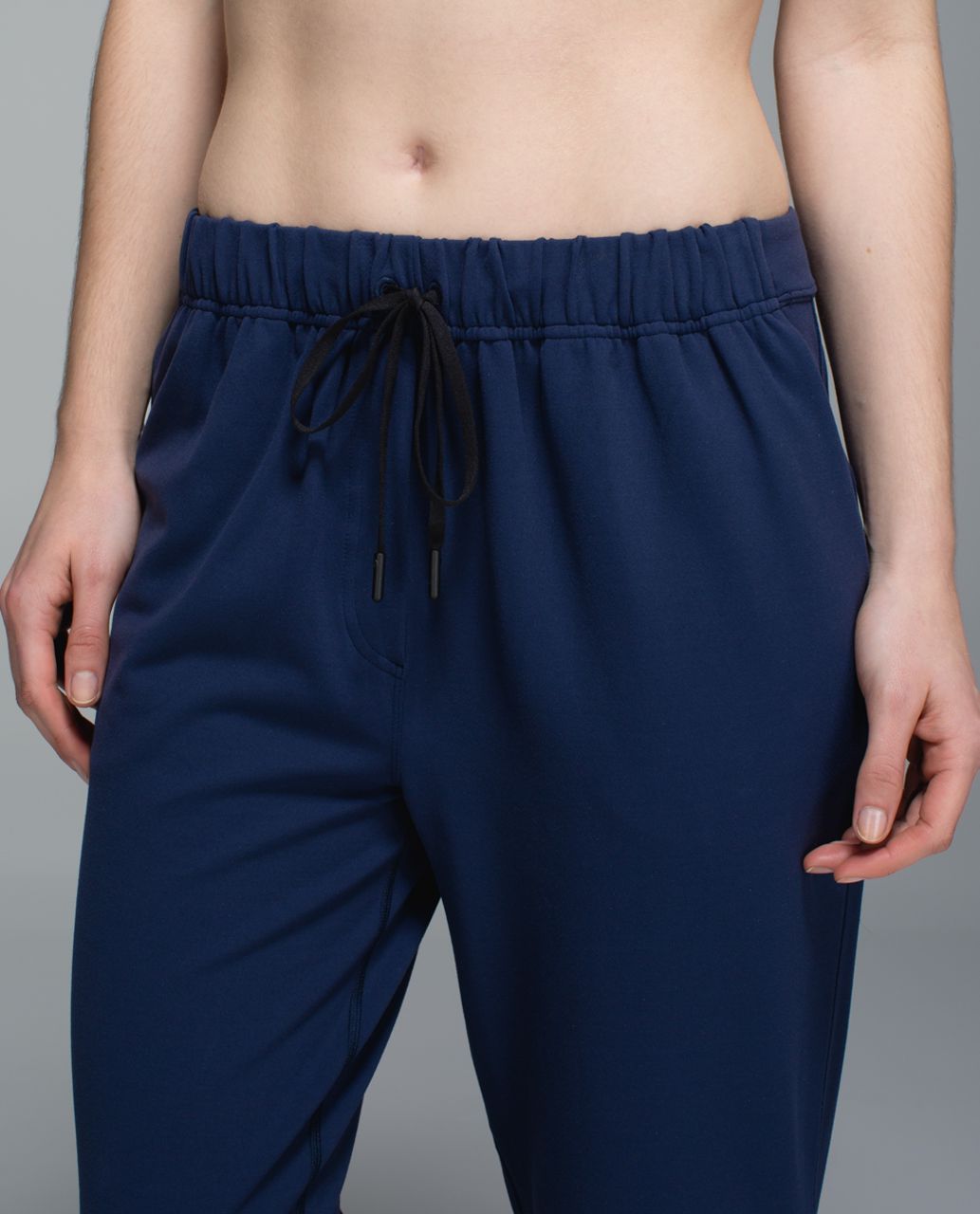 Lululemon Jet Crop (Slim) *Luon - Denim Luon Naval Blue - lulu