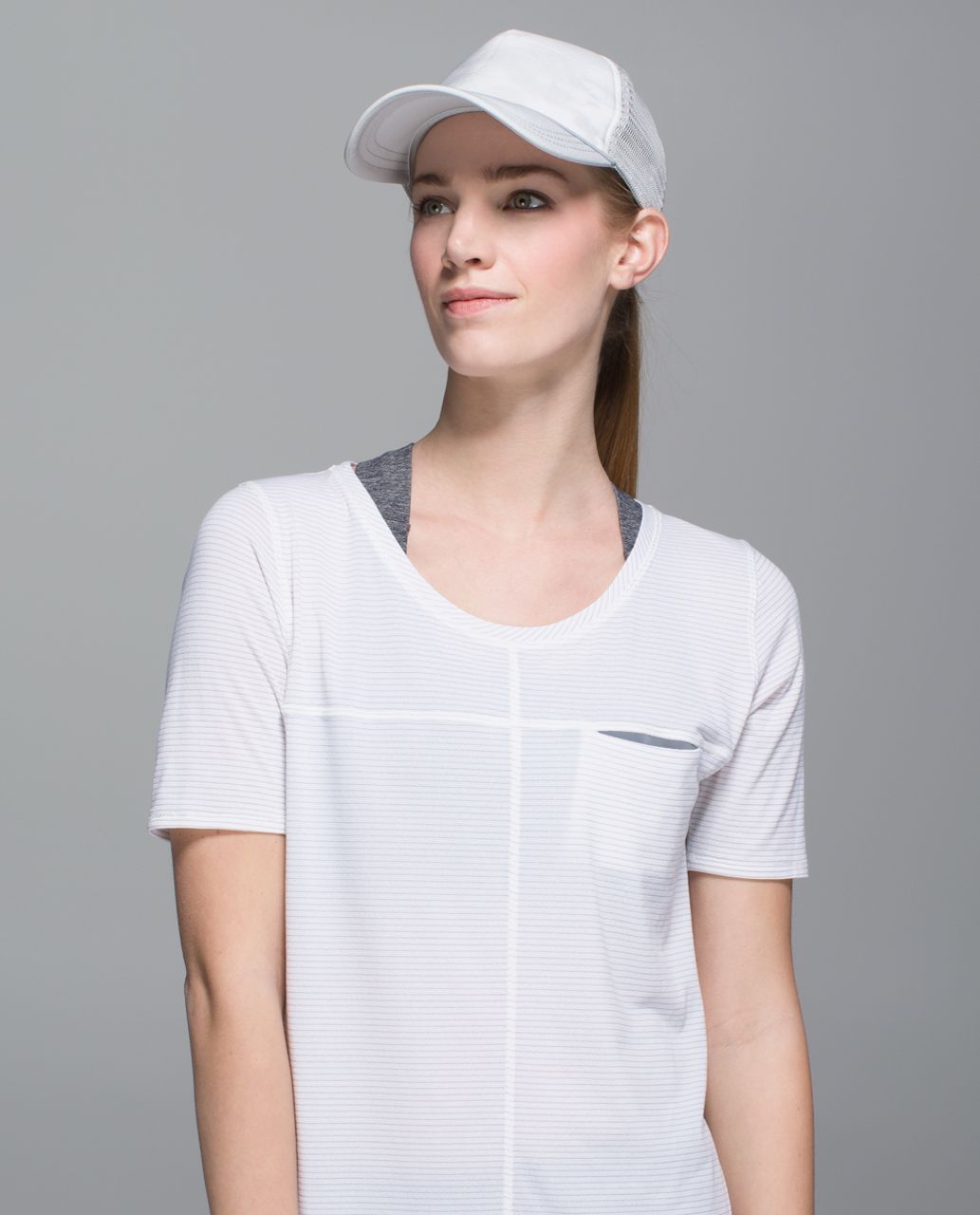 Lululemon WhatSUP Hat - Nimbus Puff White Silver Spoon