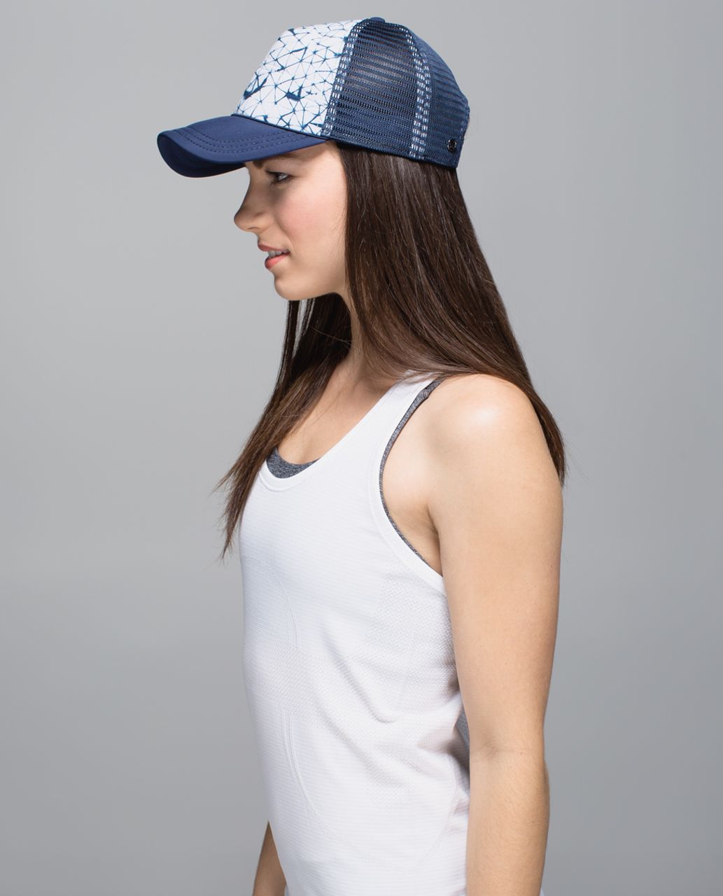 Lululemon WhatSUP Hat - Star Crushed Silver Fox Deep Navy