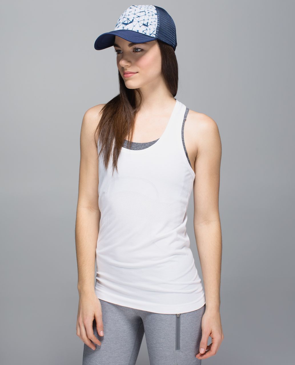 Lululemon WhatSUP Hat - Star Crushed Silver Fox Deep Navy