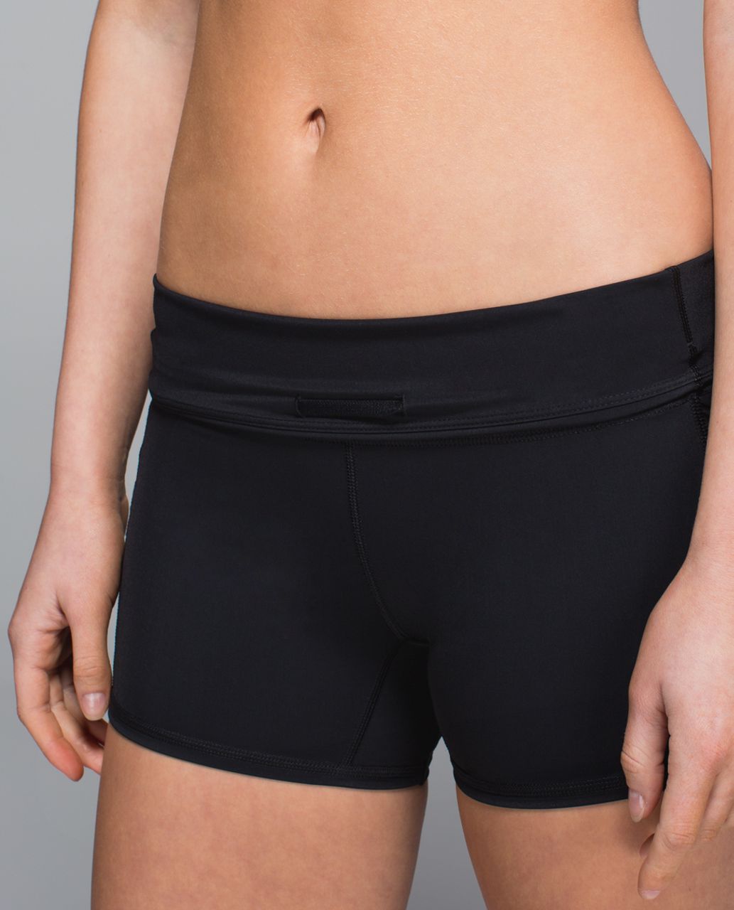 Lululemon Water:  Sea-Me Run Tight Short - Black