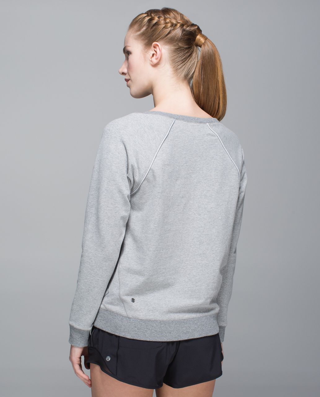 Lululemon Crew Love Pullover *Reflective - Heathered Medium Grey