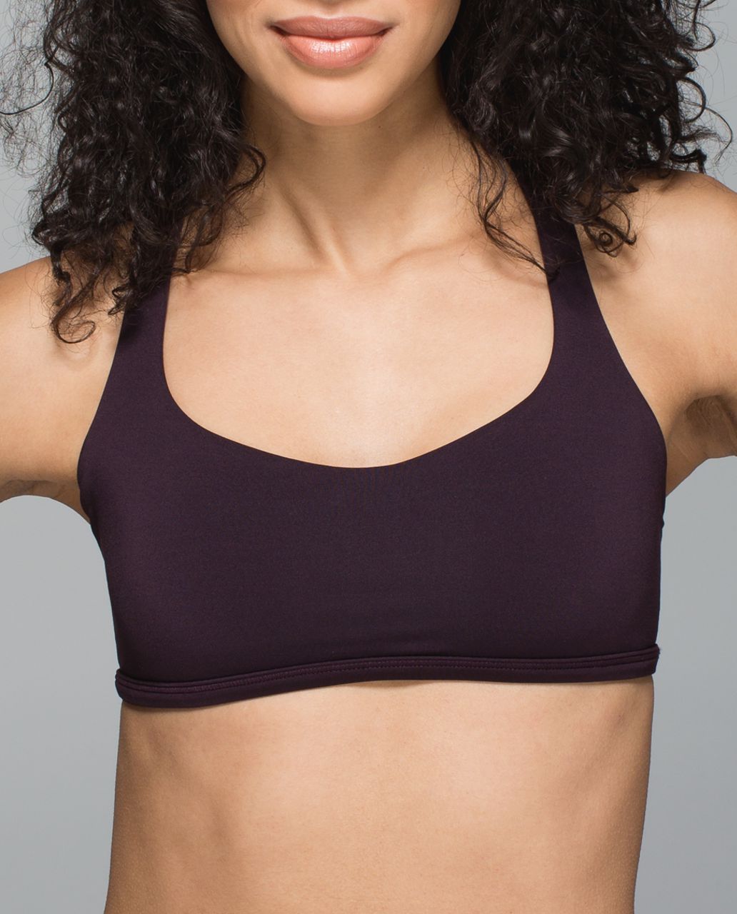 Lululemon Free To Be Bra (Wild) - Black Cherry / Raspberry Glo Light / Bark Berry