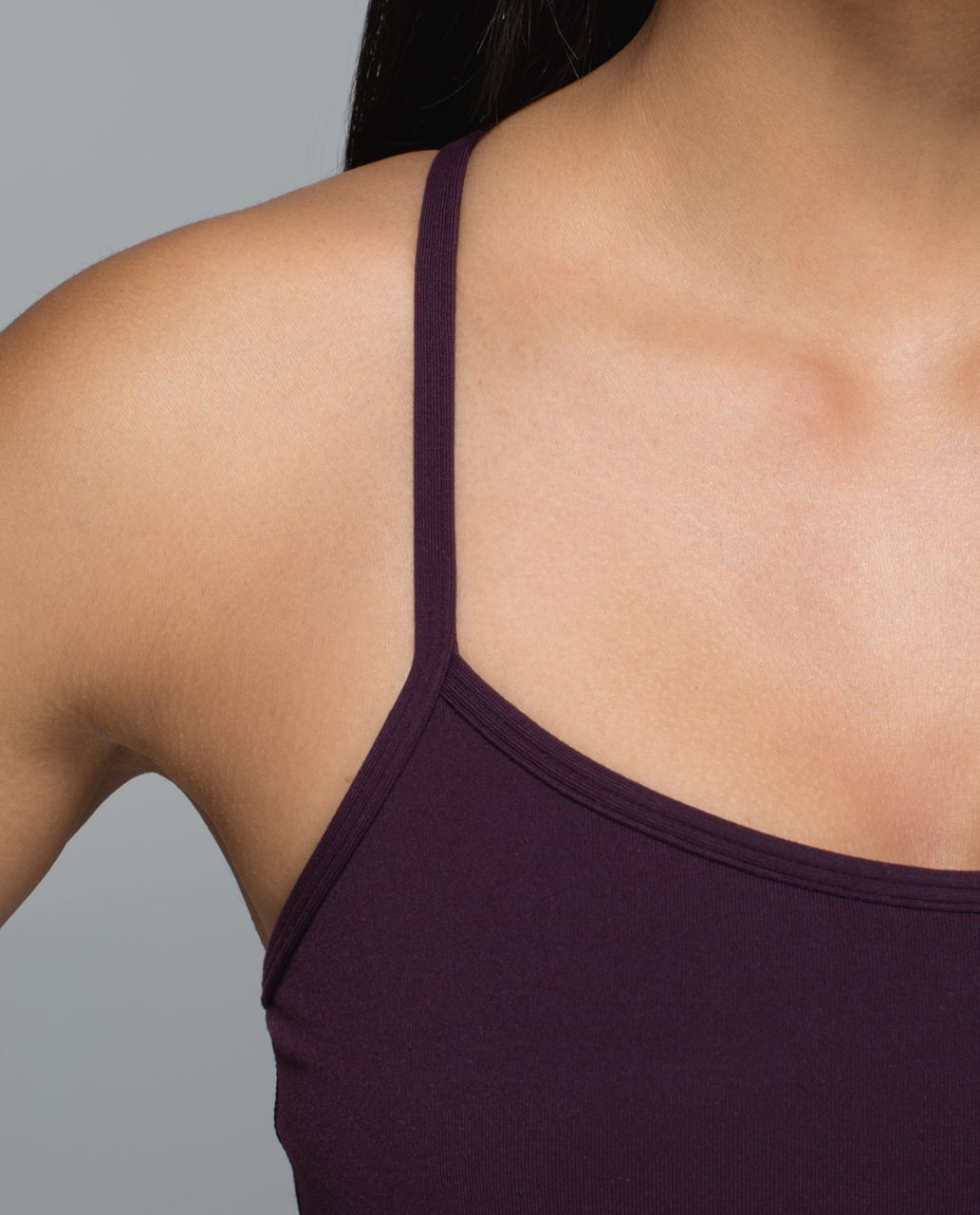 Lululemon Flow Y Bra IV - Black Cherry