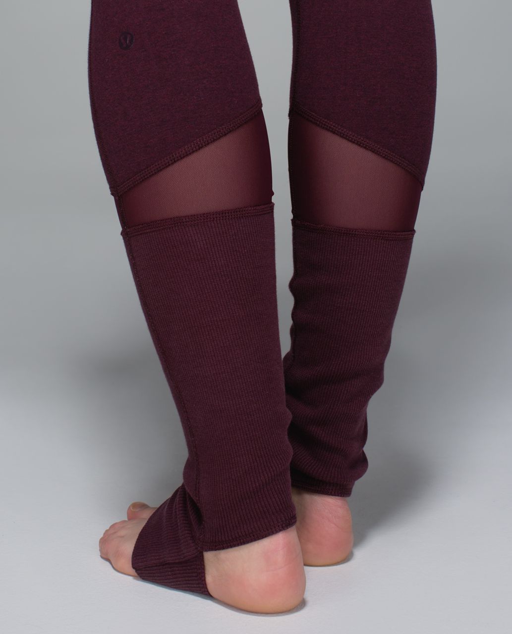 Lululemon Devi Yoga Pant - Heathered Bordeaux Drama / Black Cherry