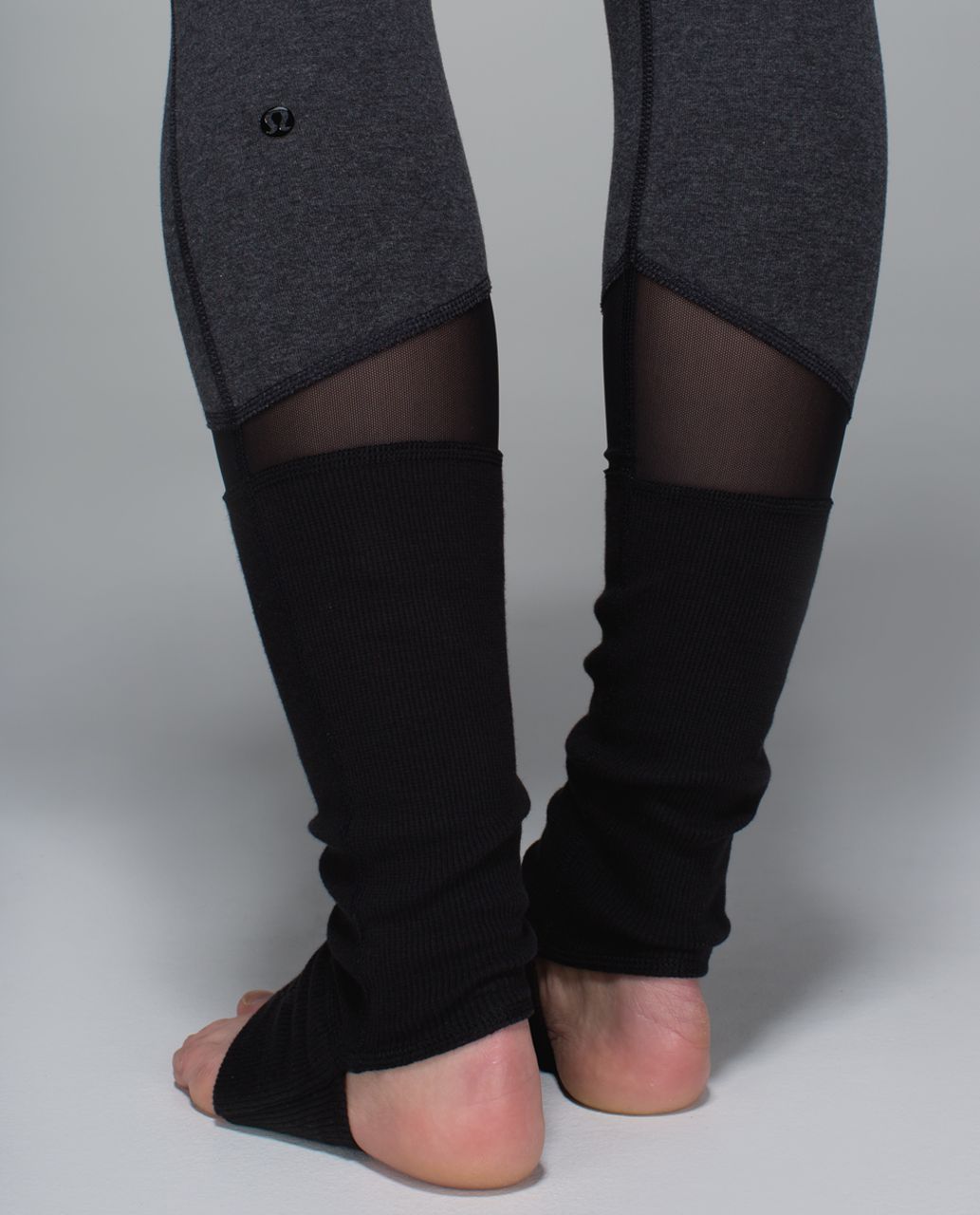 Lululemon Devi Yoga Pant - Heathered Speckled Black / Black