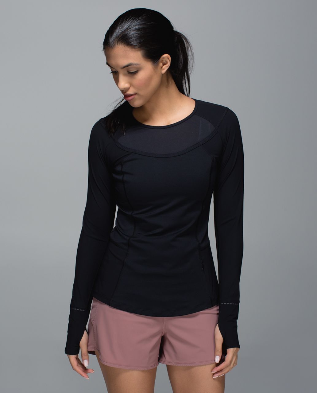 Lululemon Trail Bound Long Sleeve - Black