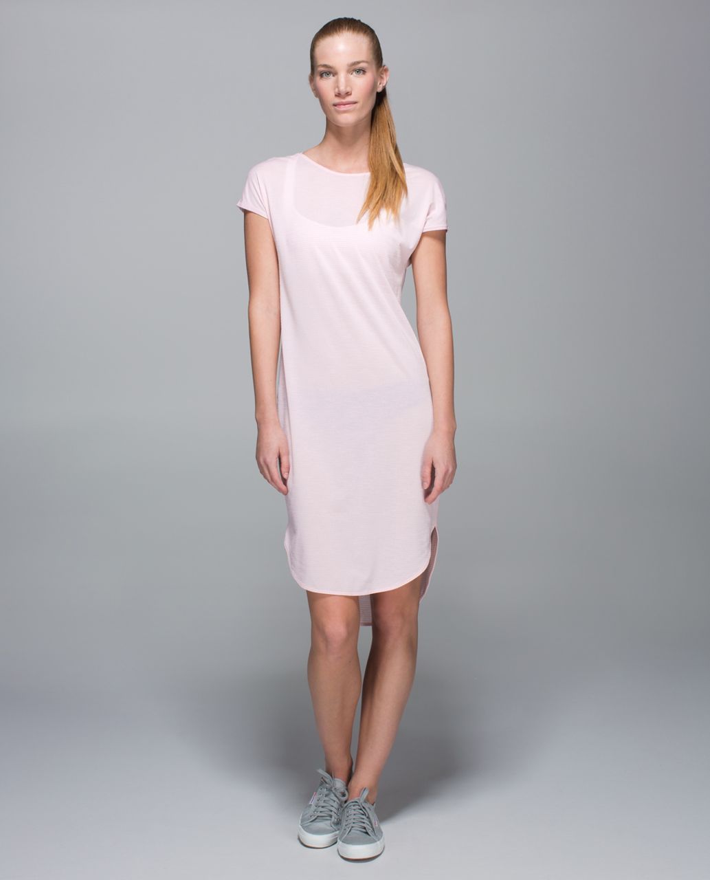 Lululemon Retreat Dress - Heathered Strawberry Milkshake