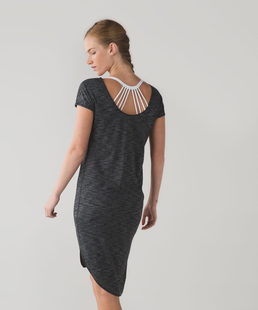 Lululemon Retreat Dress - Heathered Black