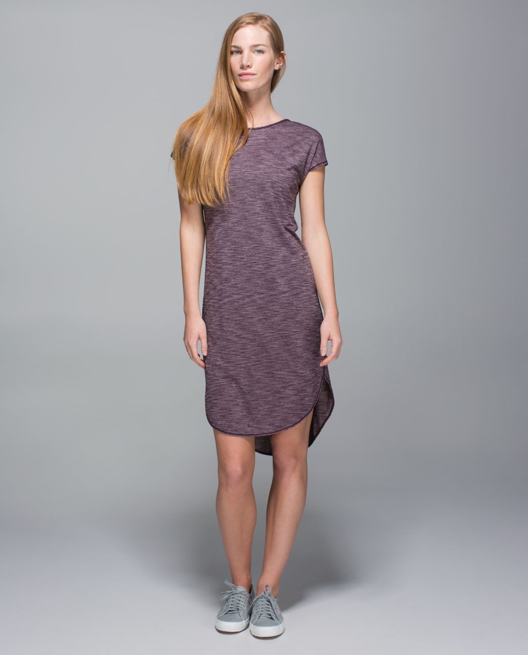 Lululemon Retreat Dress - Heathered Black Cherry