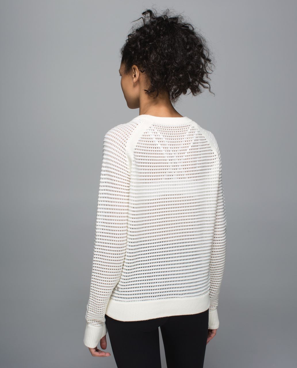 Lululemon Devi Crew *Pointelle - White