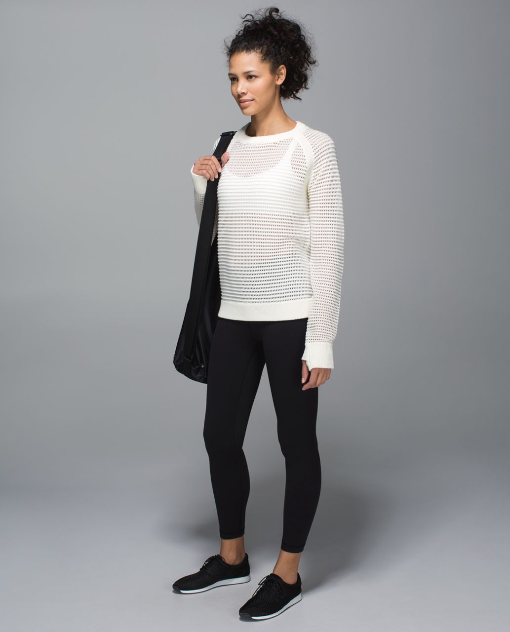 Lululemon Devi Crew *Pointelle - White