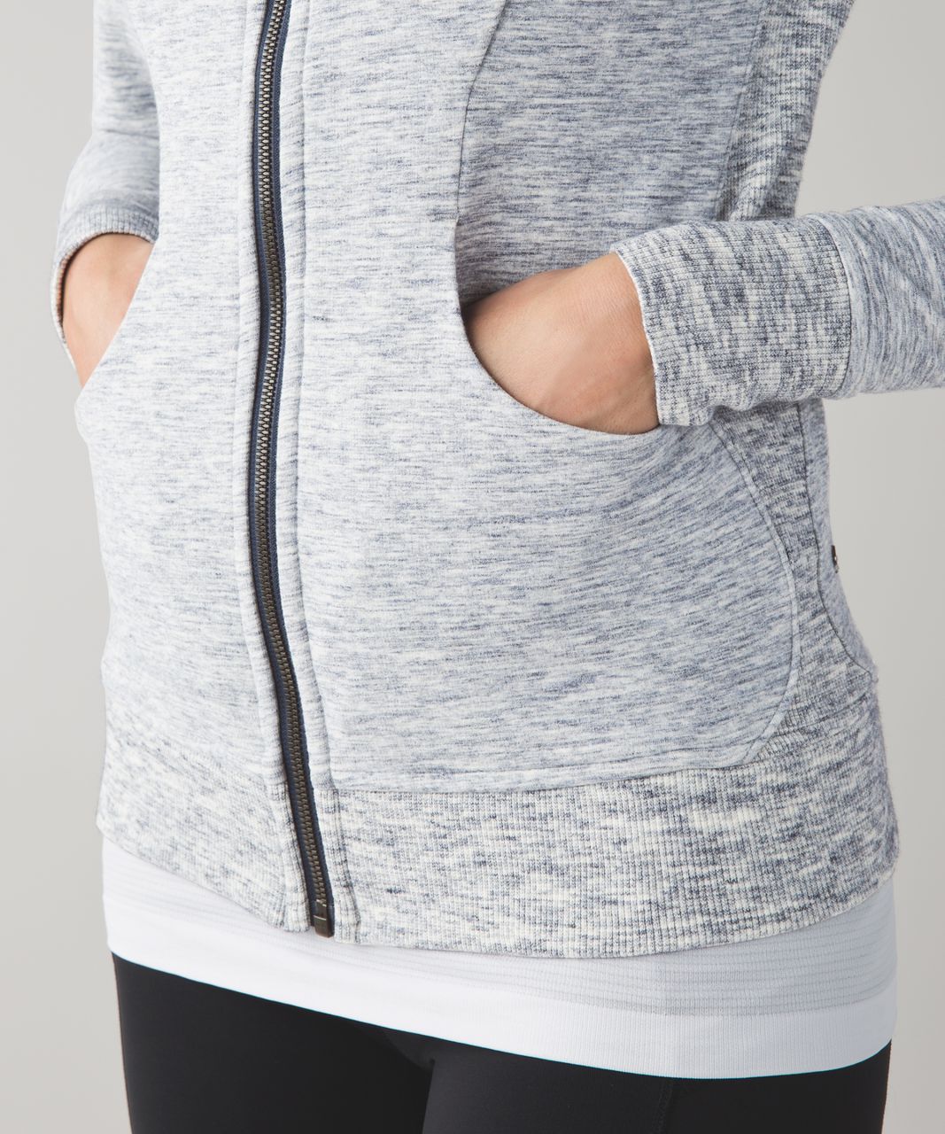 Lululemon Scuba Hoodie II - Heathered Space Dyed Gris