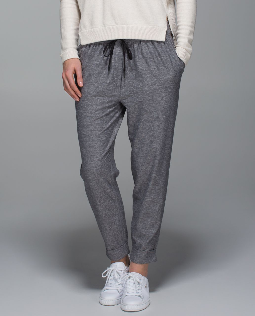 Lululemon Jet Crop *Luon - Heathered Slate