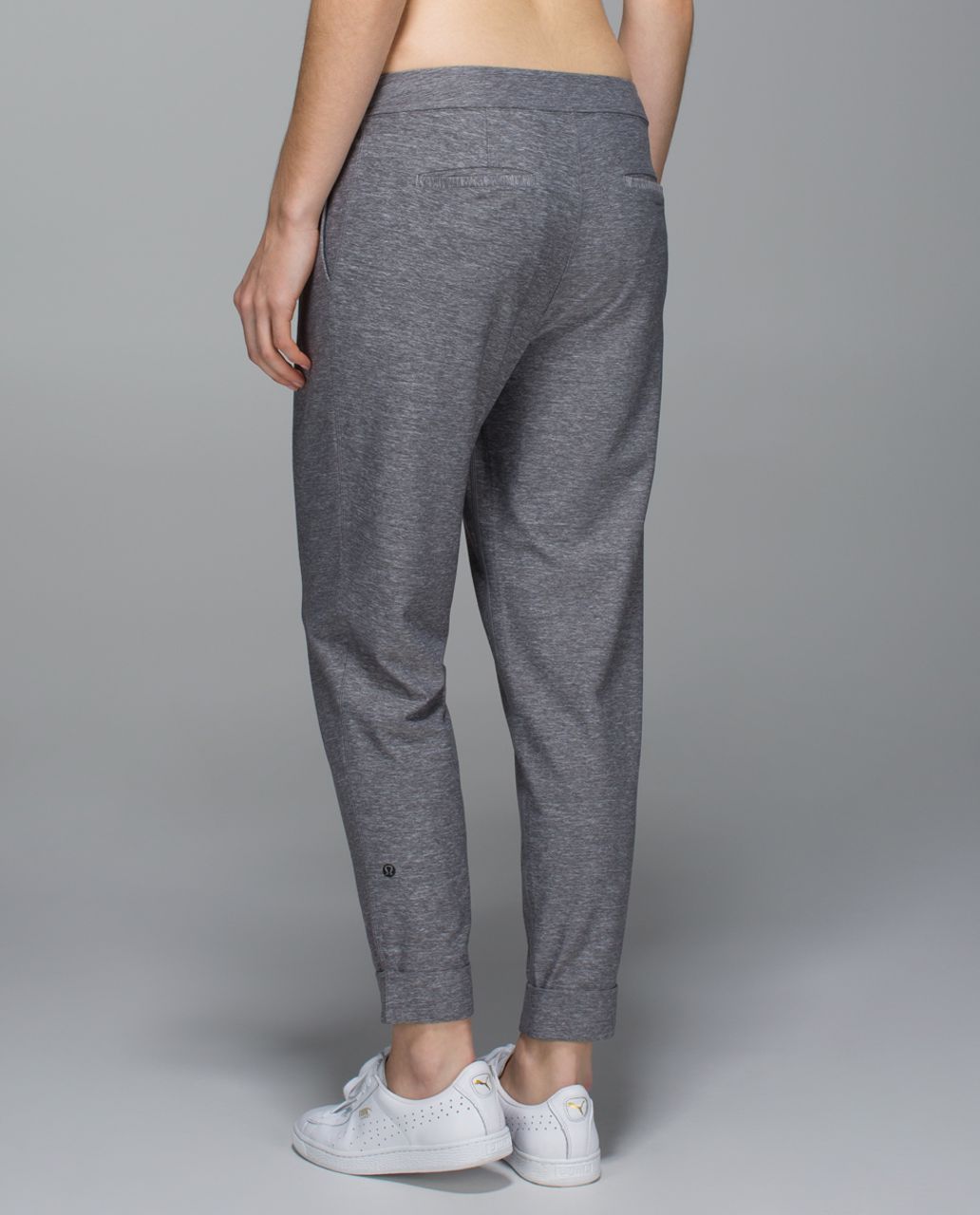 Lululemon Jet Crop *Luon - Heathered Slate