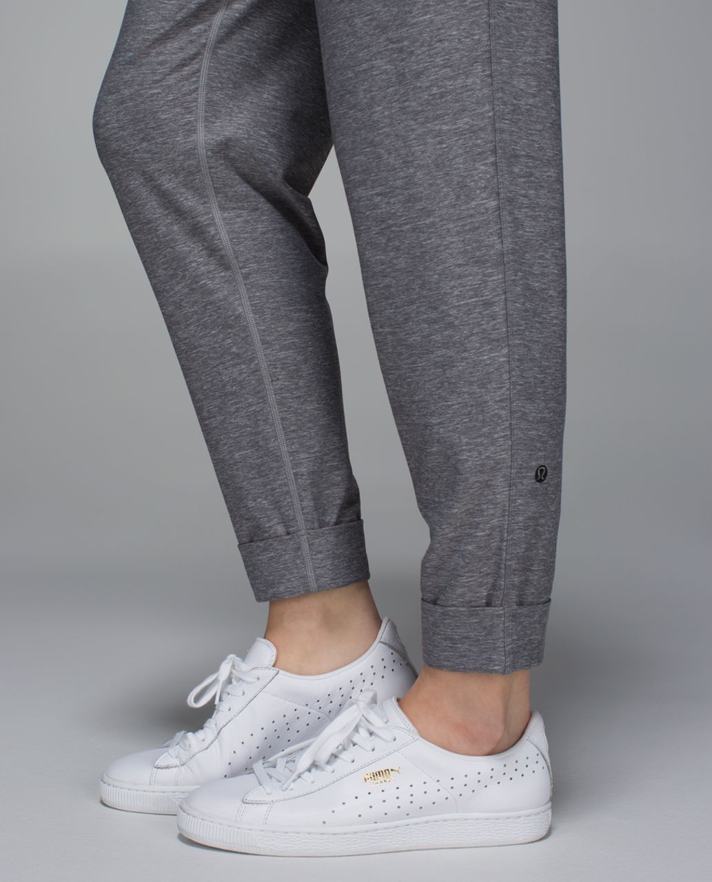 Lululemon Jet Crop (Slim) - Heathered Slate (First Release) - lulu fanatics