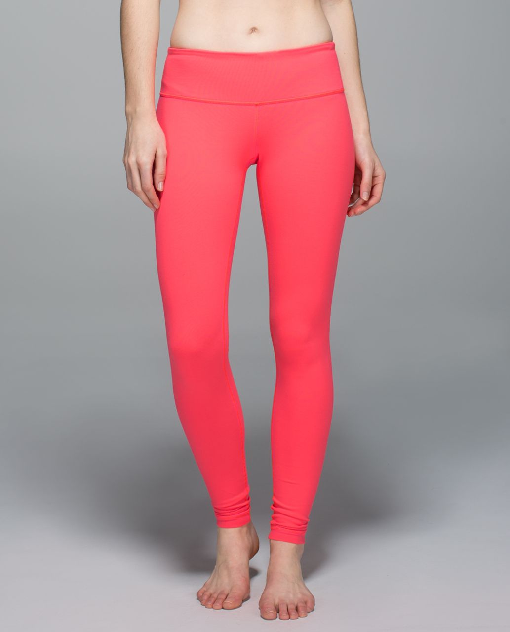 Lululemon Wunder Under Pant *Full-On Luon - Electric Coral