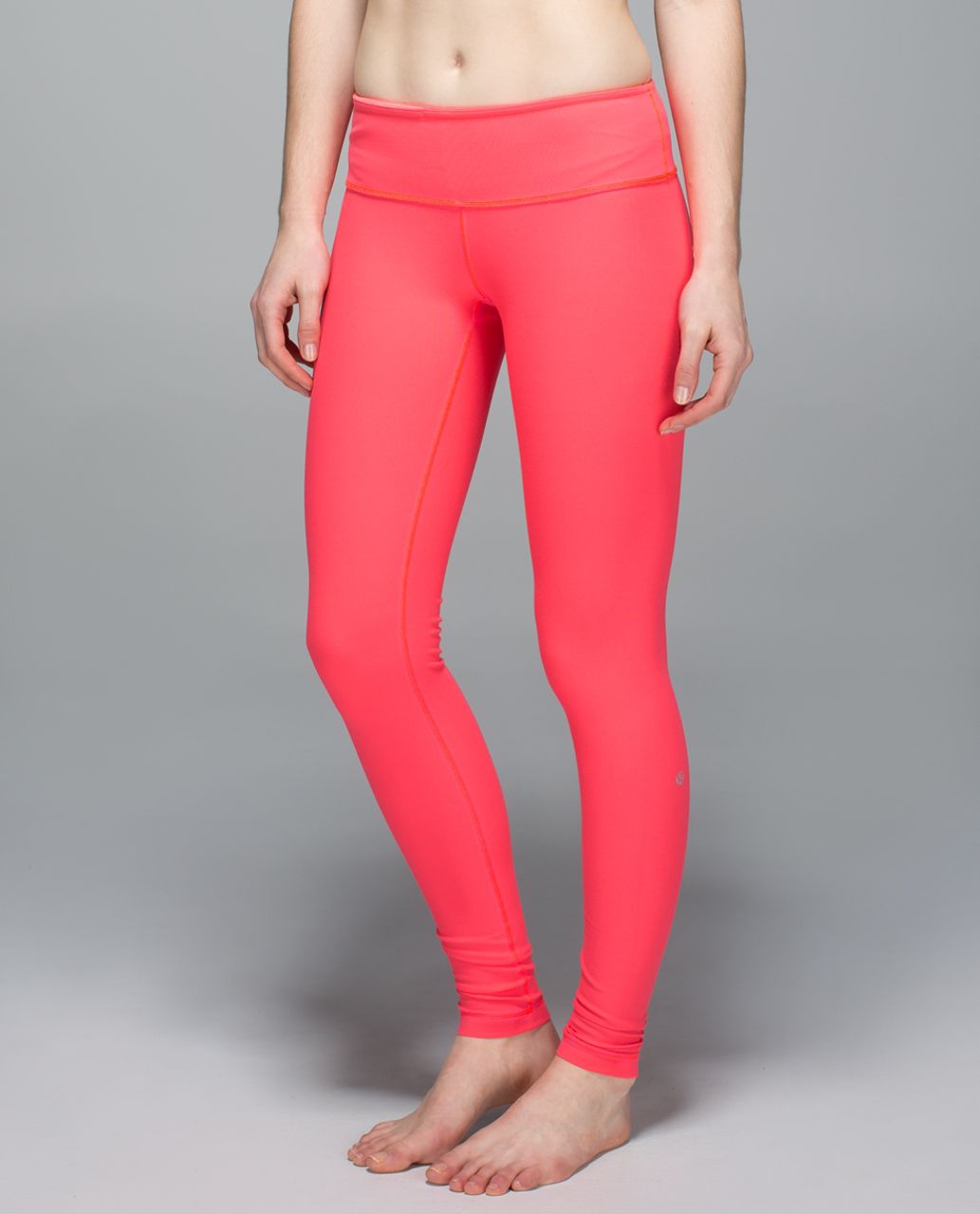 Lululemon Wunder Under Pant *Full-On Luon - Electric Coral