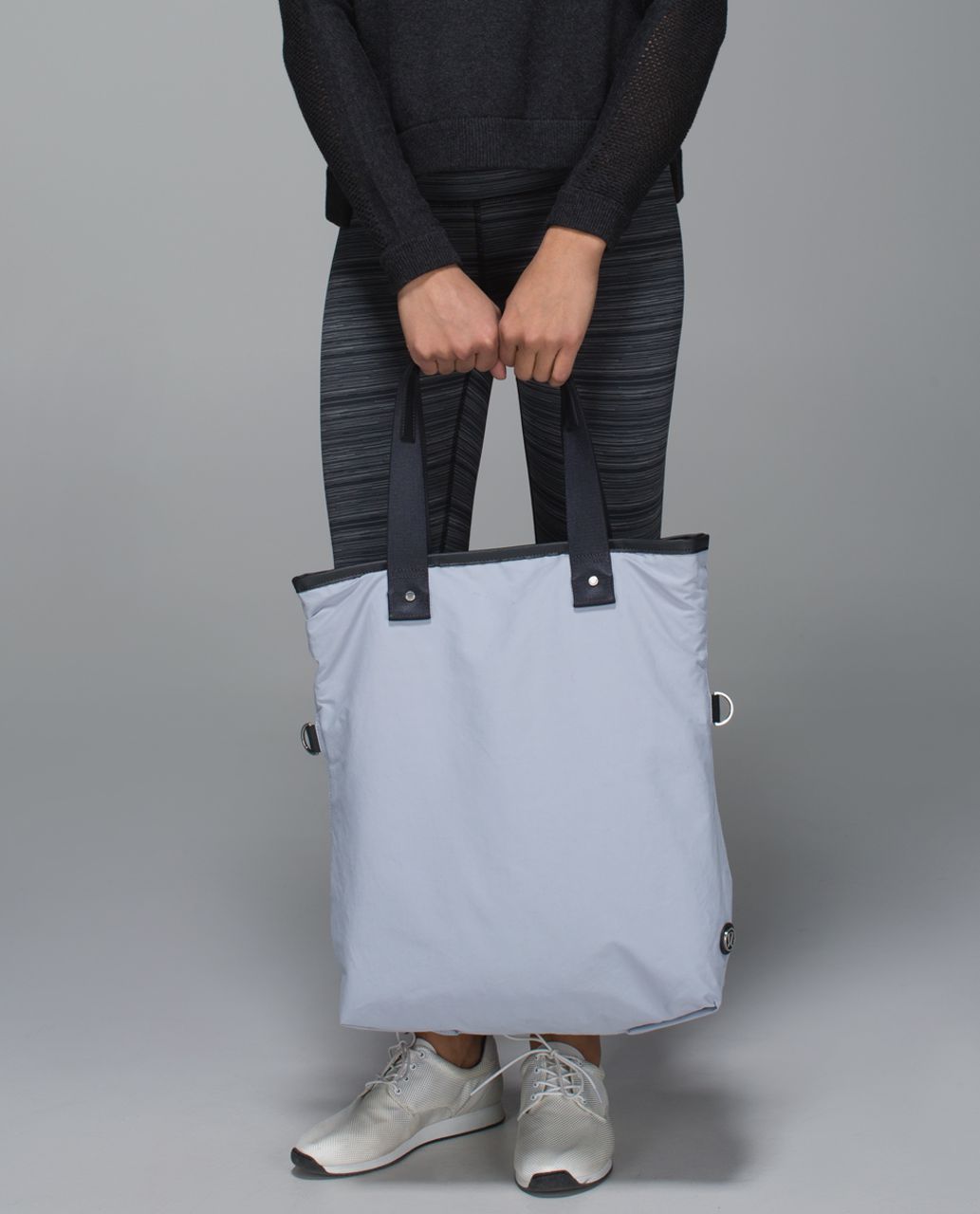 Lululemon Rejuvenate Yoga Tote - Silver Fox / Deep Coal