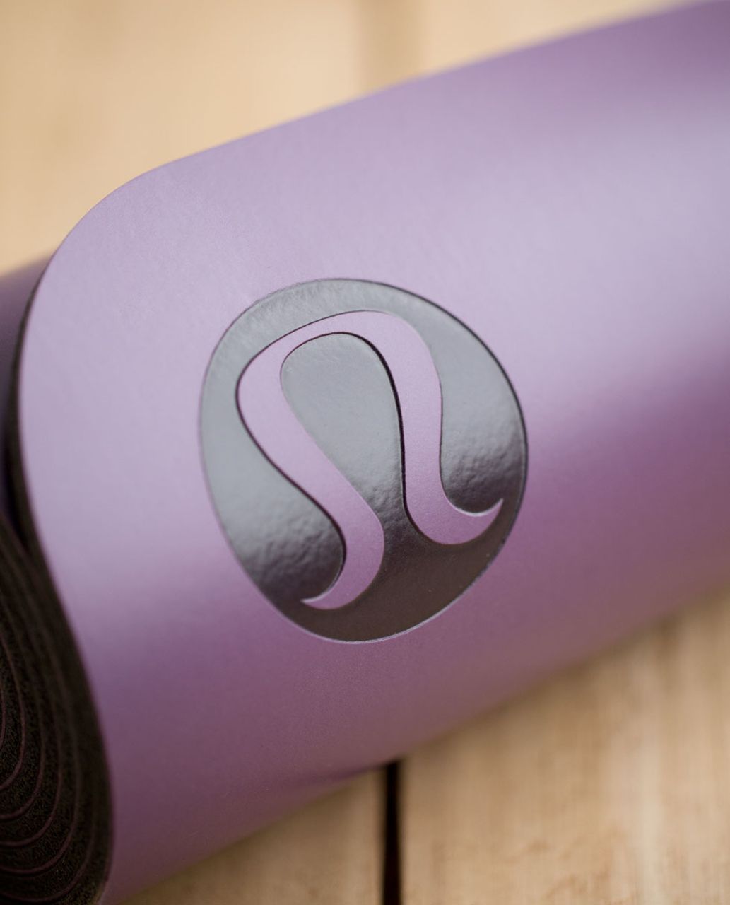 Lululemon The Mat - Berry Yum Yum / Black / Silver Fox