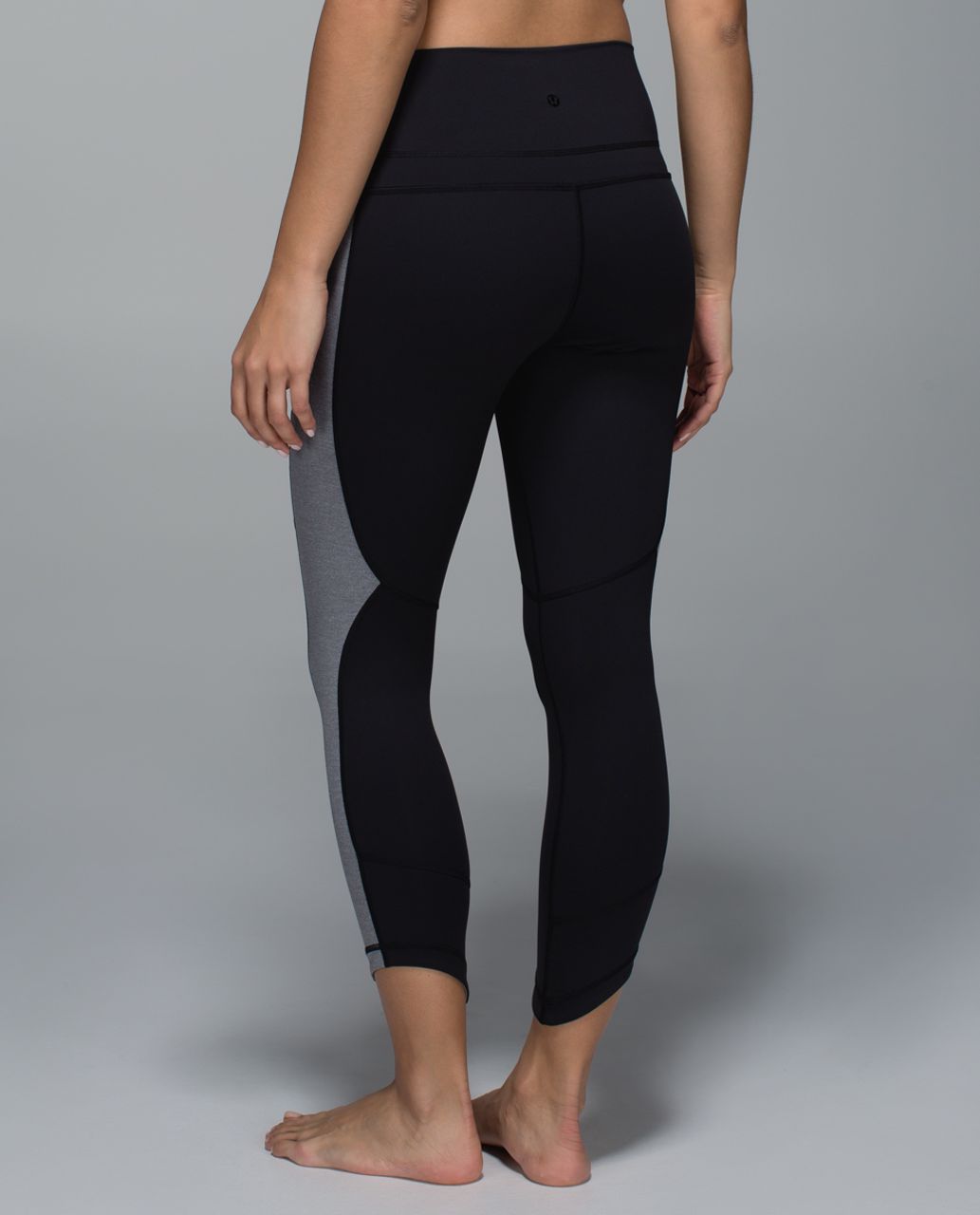 Lululemon Wunder Under Pant - Heathered Slate - lulu fanatics