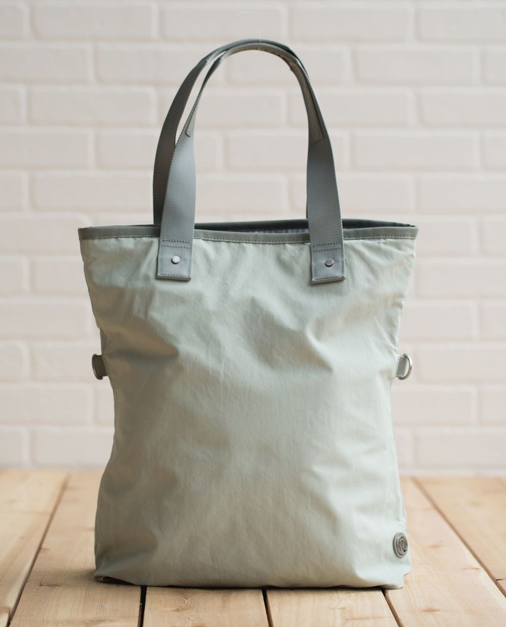 Lululemon Rejuvenate Yoga Tote - Minty Grey / Earl Grey