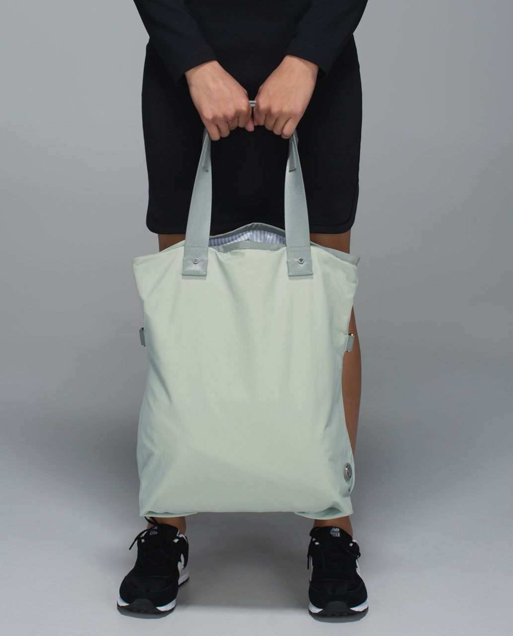 Lululemon Rejuvenate Yoga Tote - Minty Grey / Earl Grey