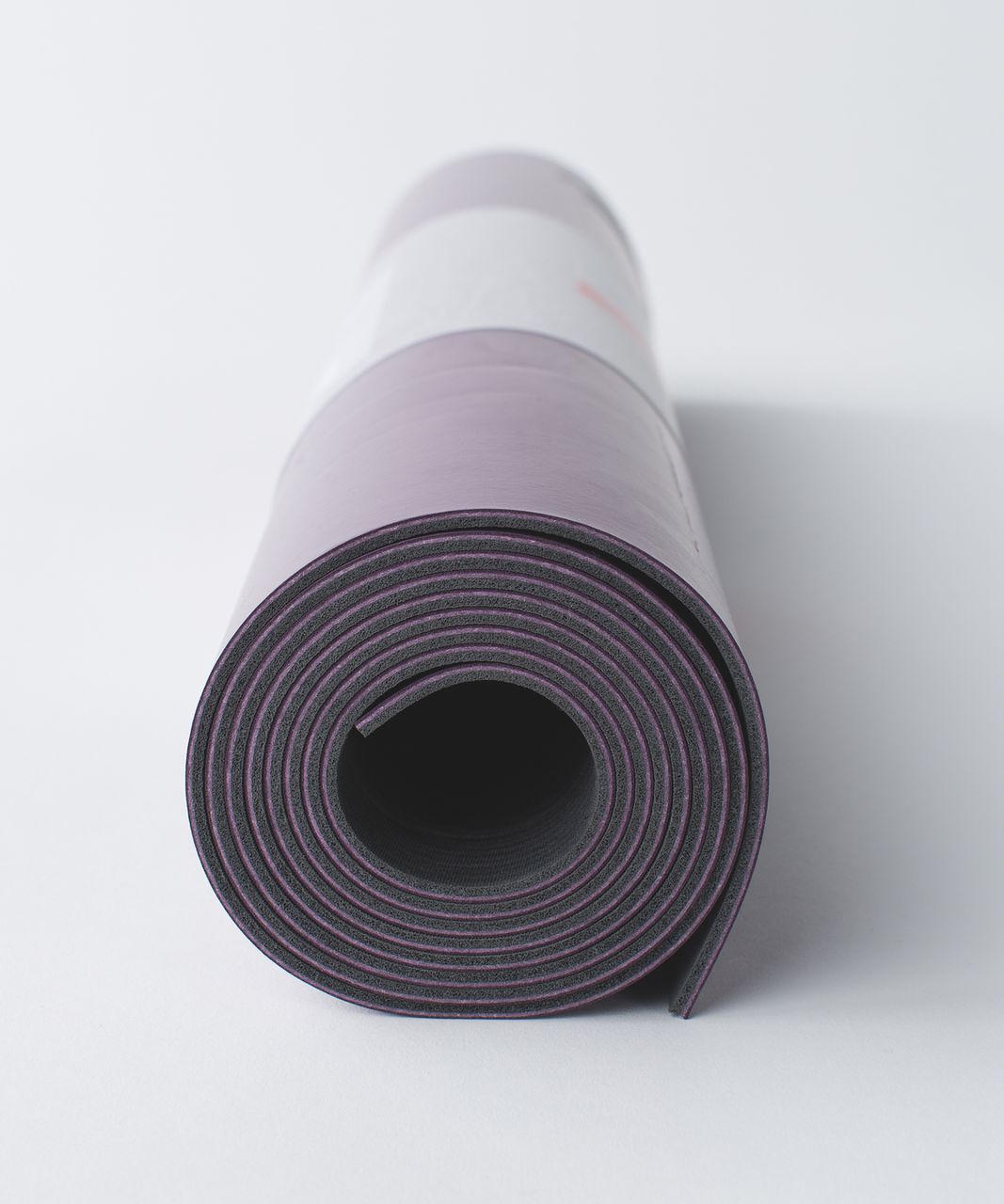 Lululemon The Mat 3mm - Berry Yum Yum / Black / Silver Fox