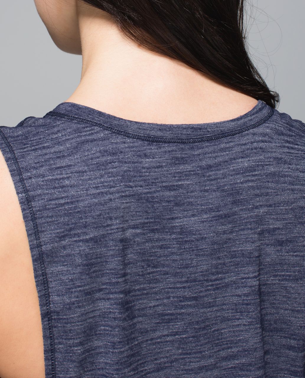 Lululemon Var-City Muscle Tank - Heathered Deep Navy