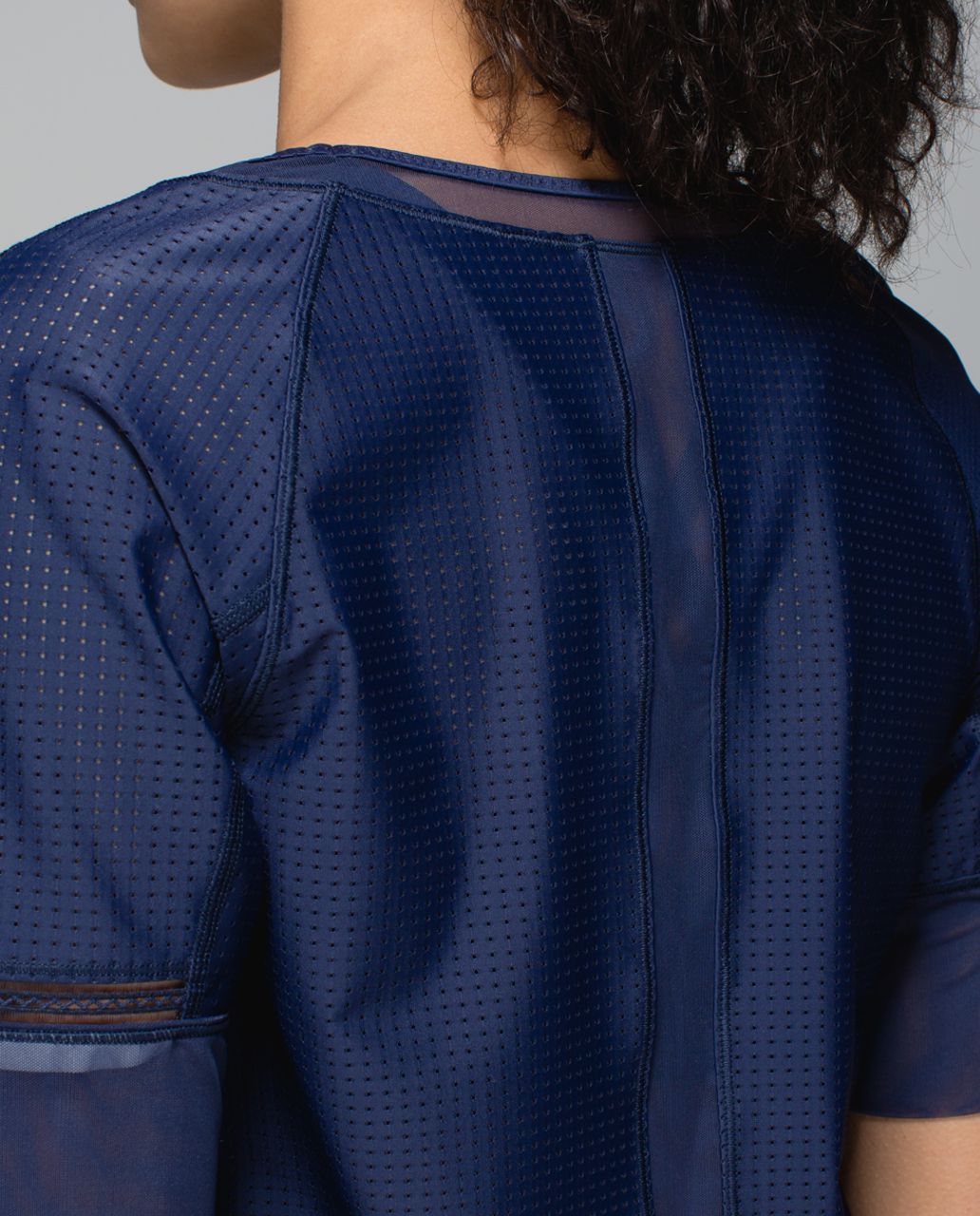 Lululemon Var-City 1/2 Sleeve - Deep Navy