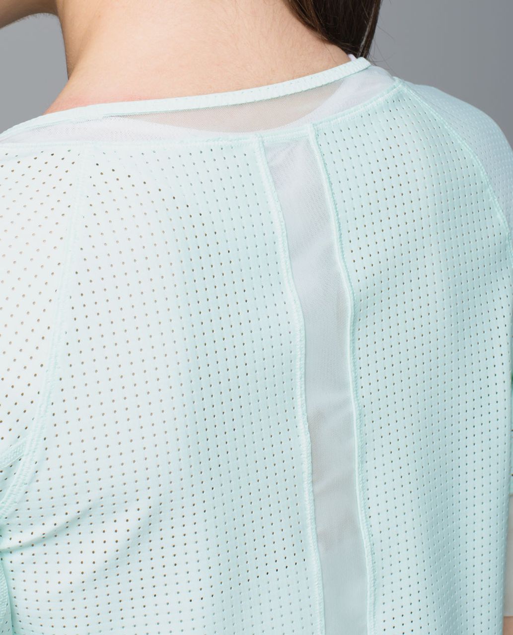 Lululemon Var-City 1/2 Sleeve - Sea Mist