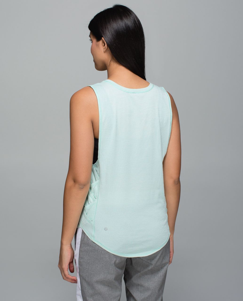 Lululemon Var-City Muscle Tank - Heathered Sea Mist