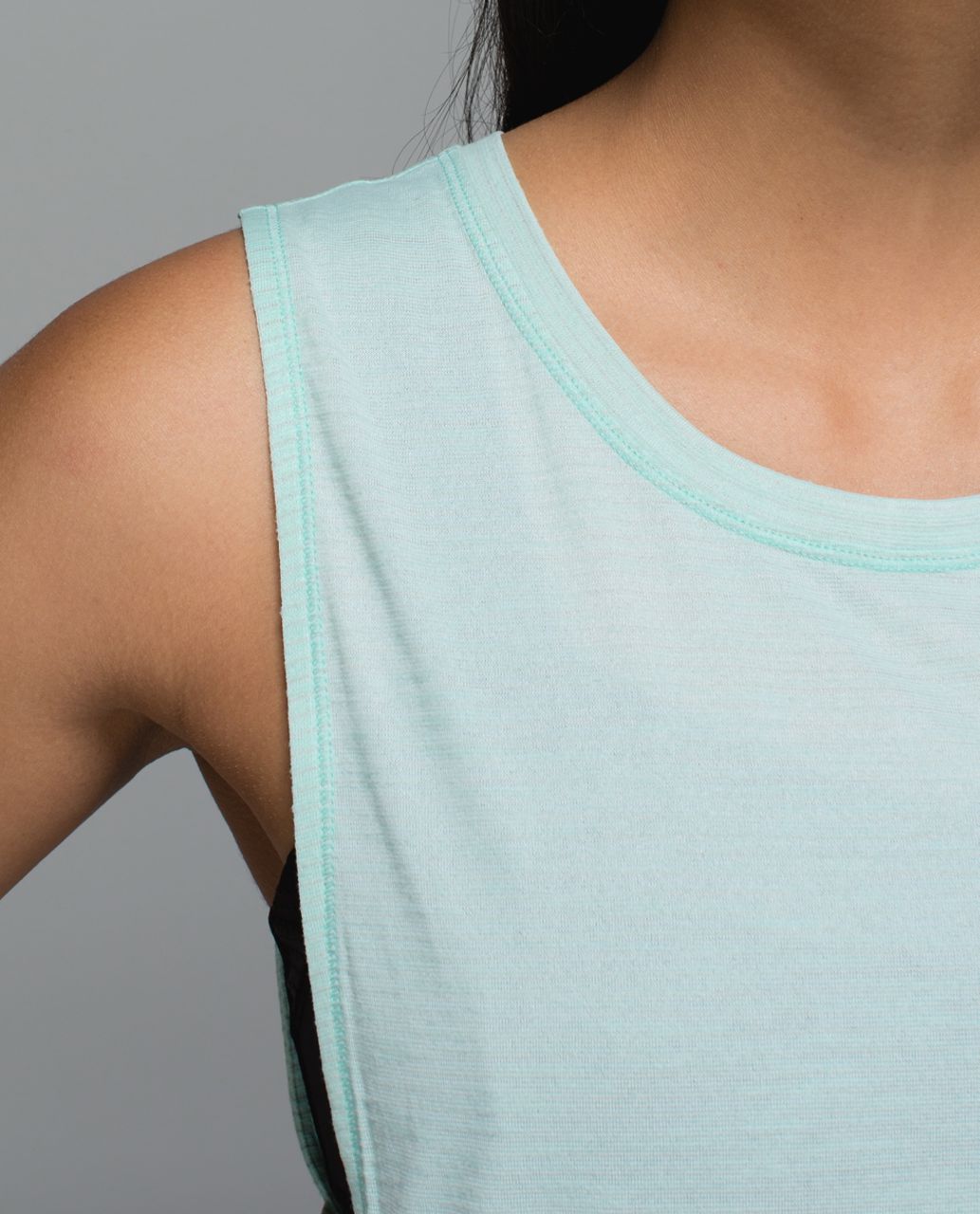 Lululemon Var-City Muscle Tank - Heathered Sea Mist