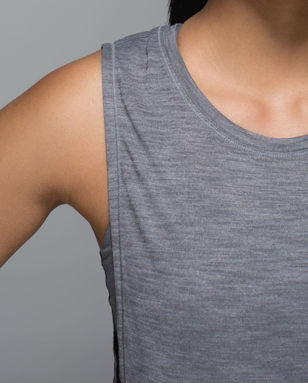 Lululemon Var-City Muscle Tank - Heathered Slate