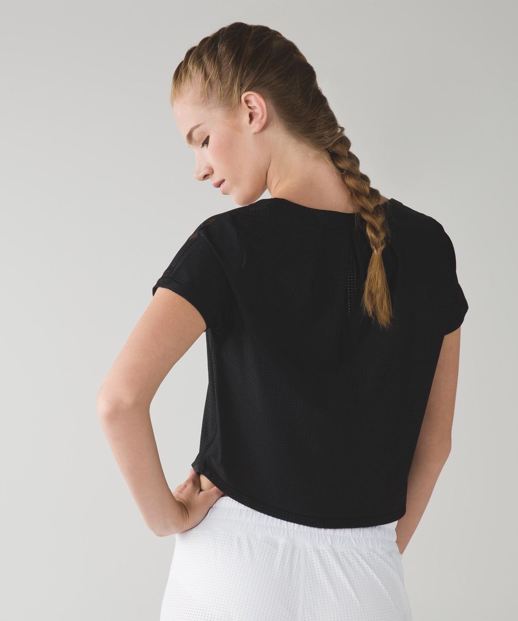 Lululemon Var-City Cropped Jersey - Black