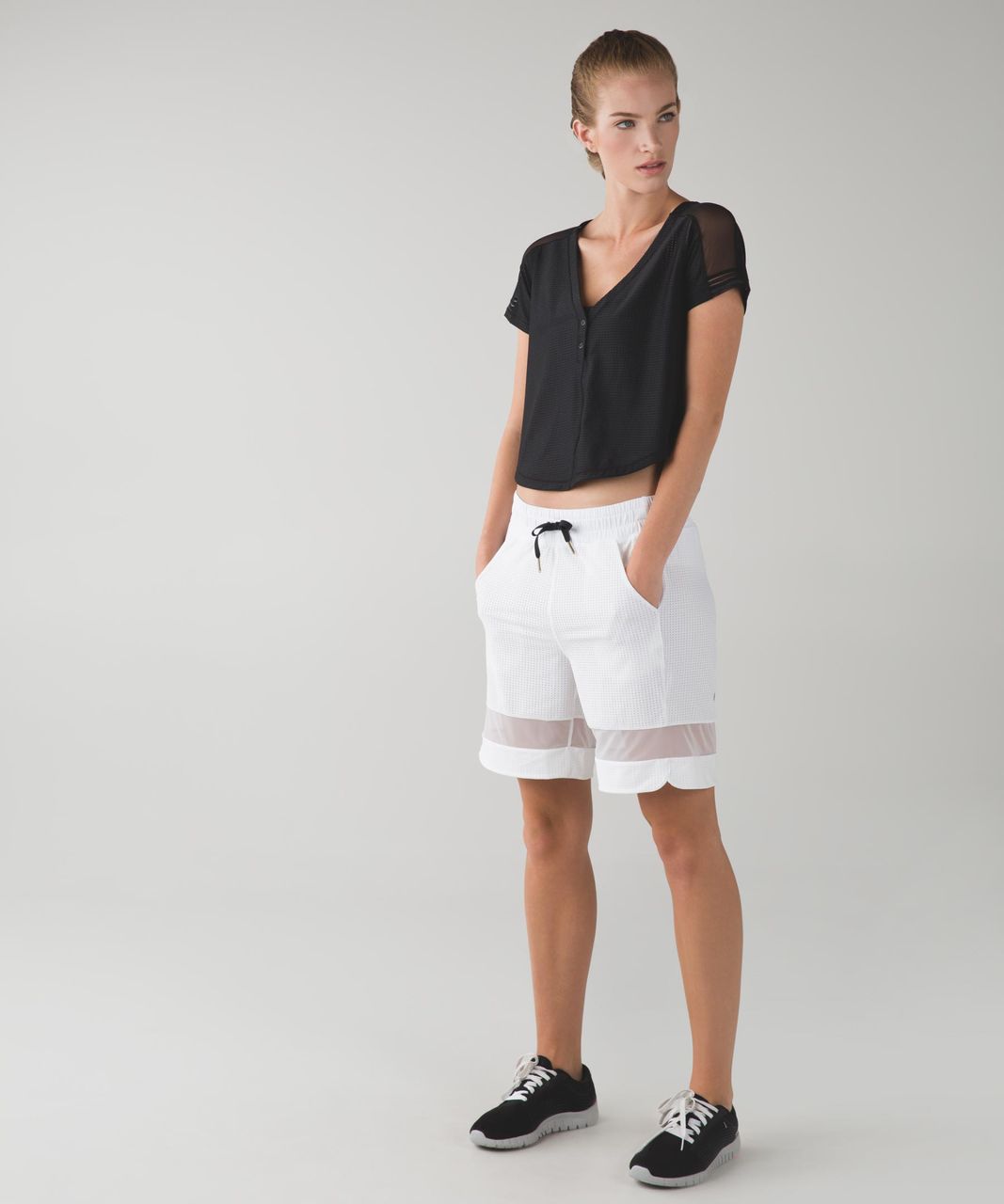 Lululemon Var-City Cropped Jersey - Black