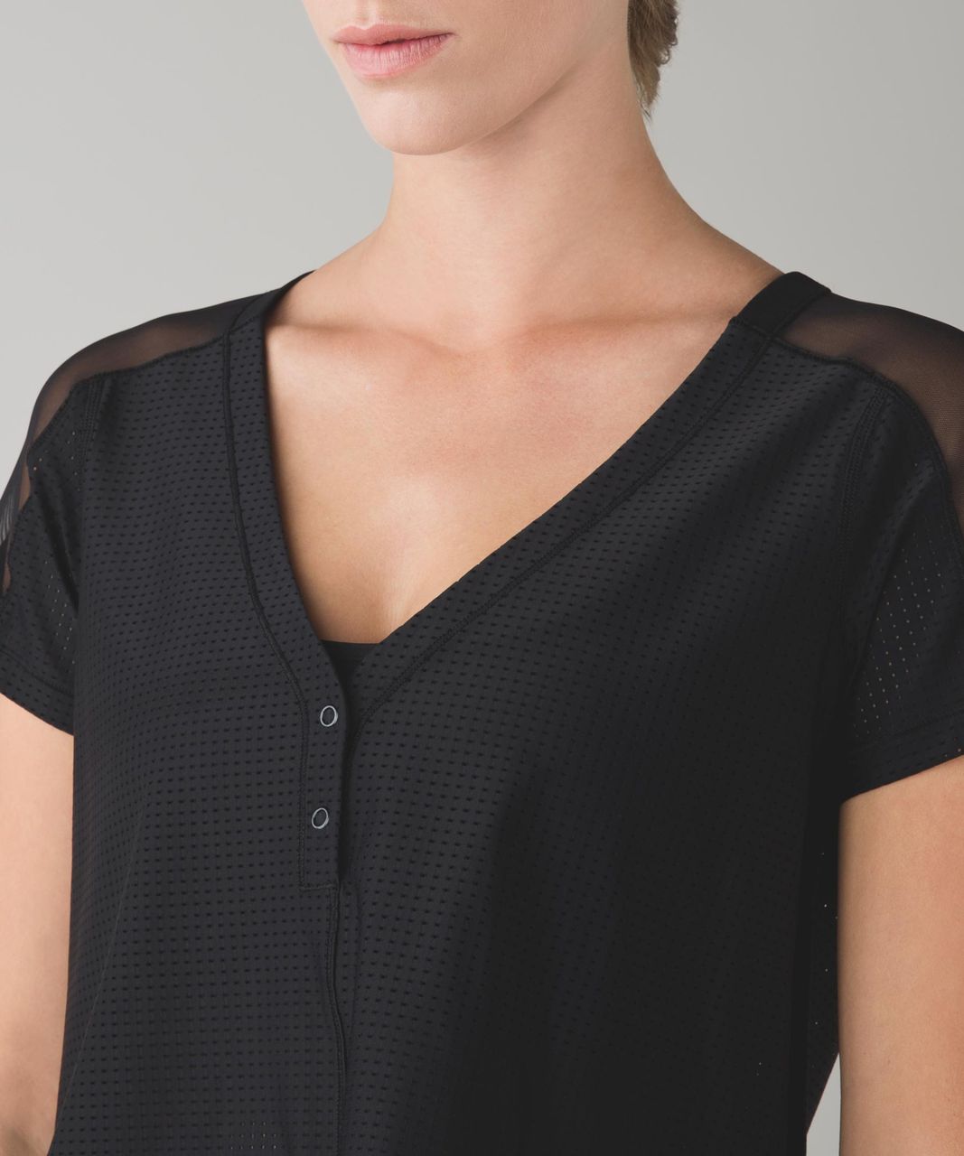 Lululemon Var-City Cropped Jersey - Black