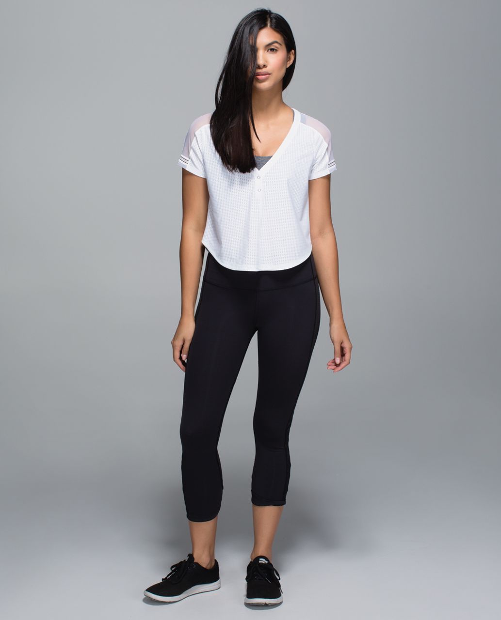 Lululemon Var-City Cropped Jersey - White