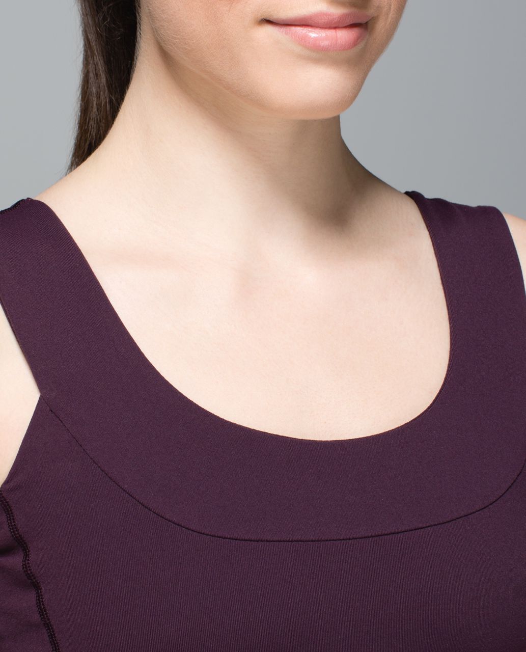 Lululemon Scoop Back Tank - Black Cherry