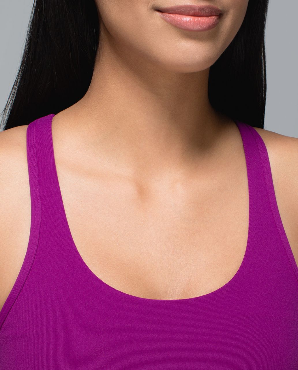 Lululemon Crossback Tank - Regal Plum / Black