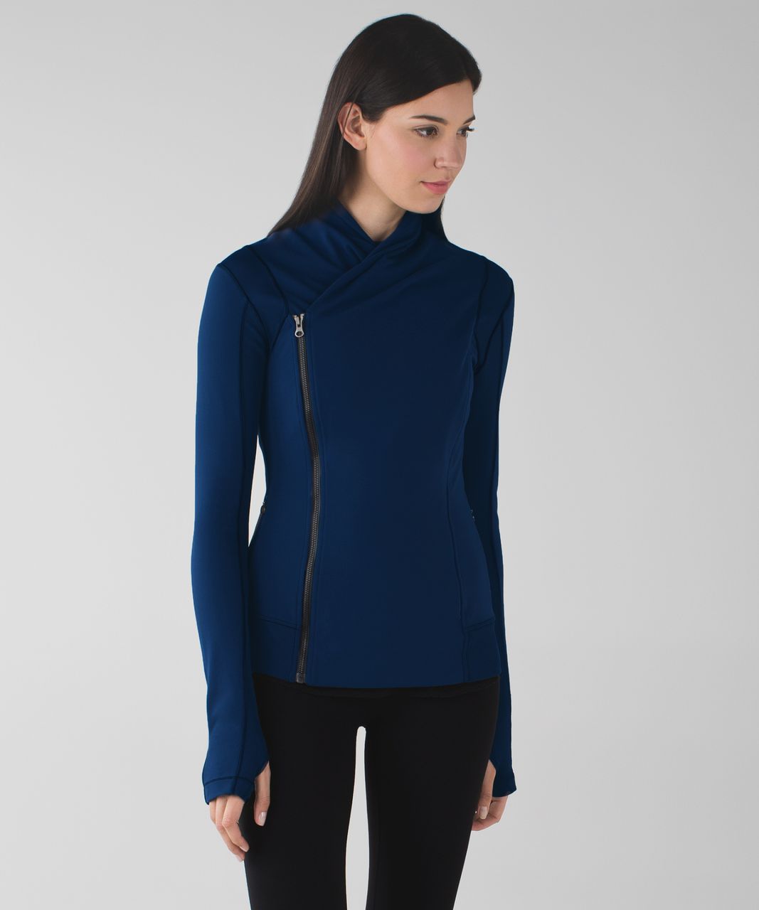 lululemon asymmetrical zip jacket