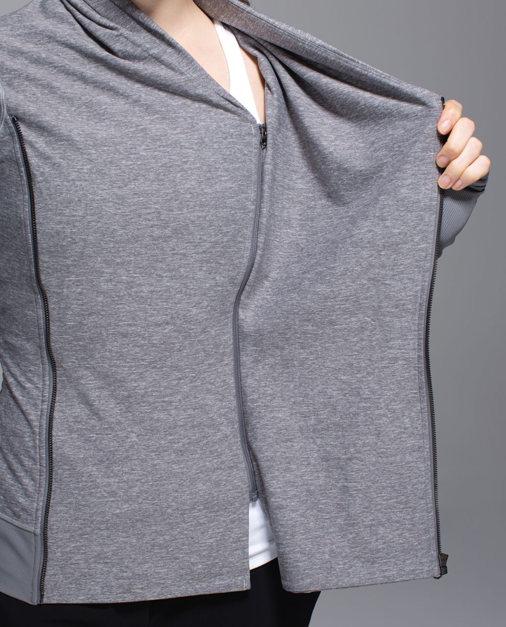 Lululemon Bhakti Yoga Jacket - Heathered Slate