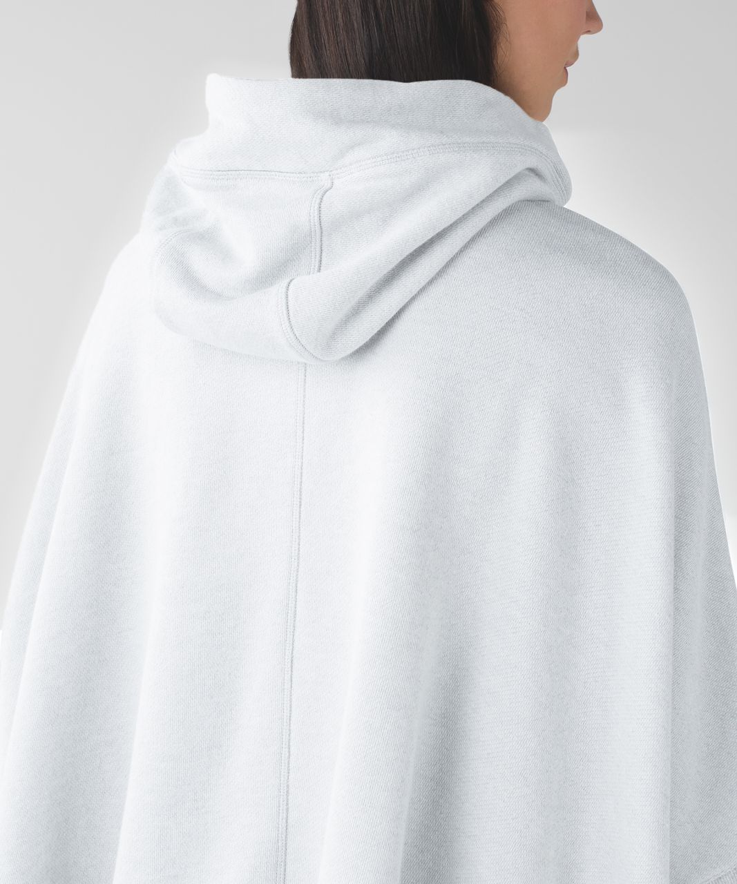 Lululemon In The Loop Poncho - Heathered Silver Spoon / Heathered Light Grey