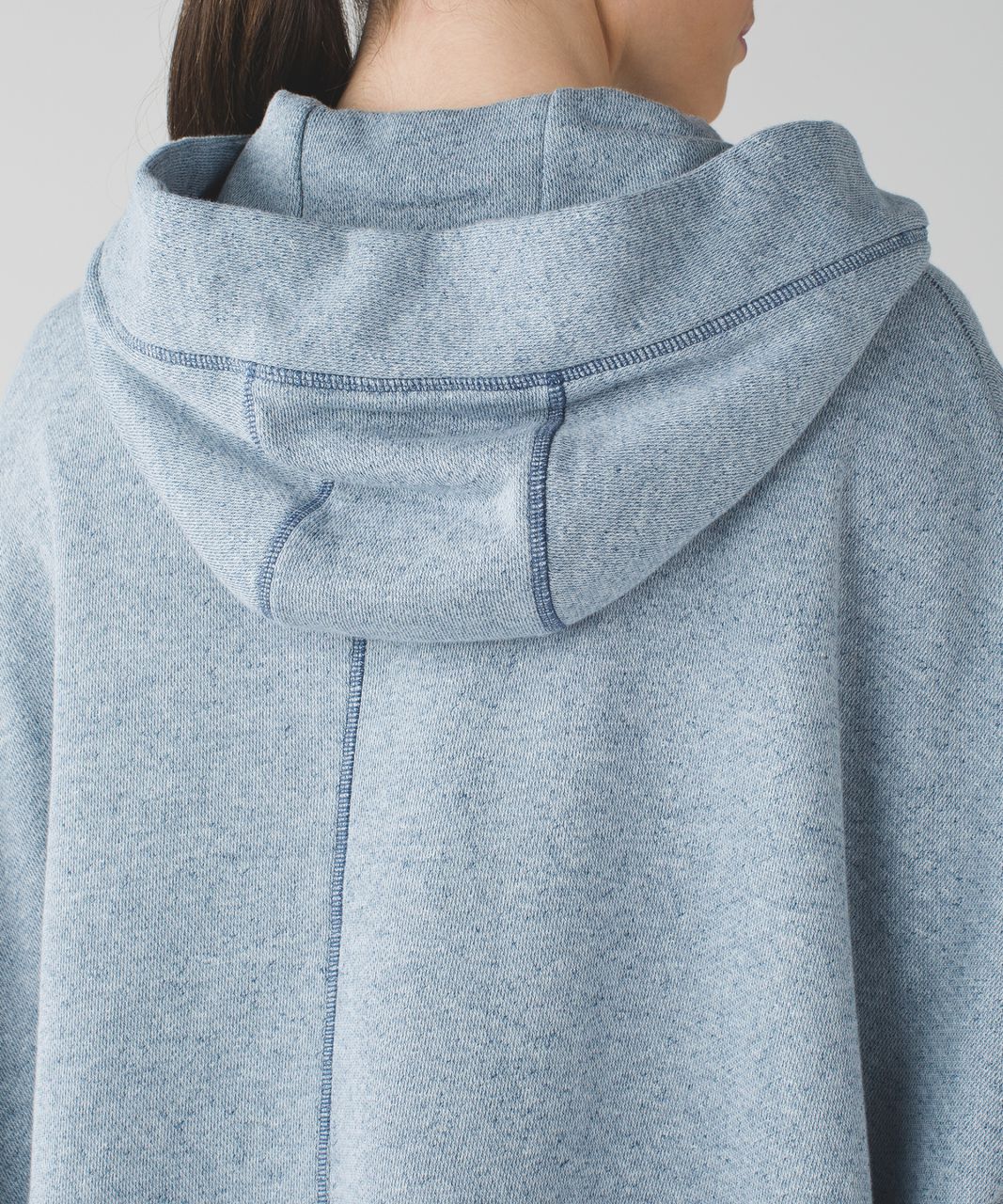 Lululemon In The Loop Poncho - Heathered Hawk Blue / Heathered Denim Alberta Lake