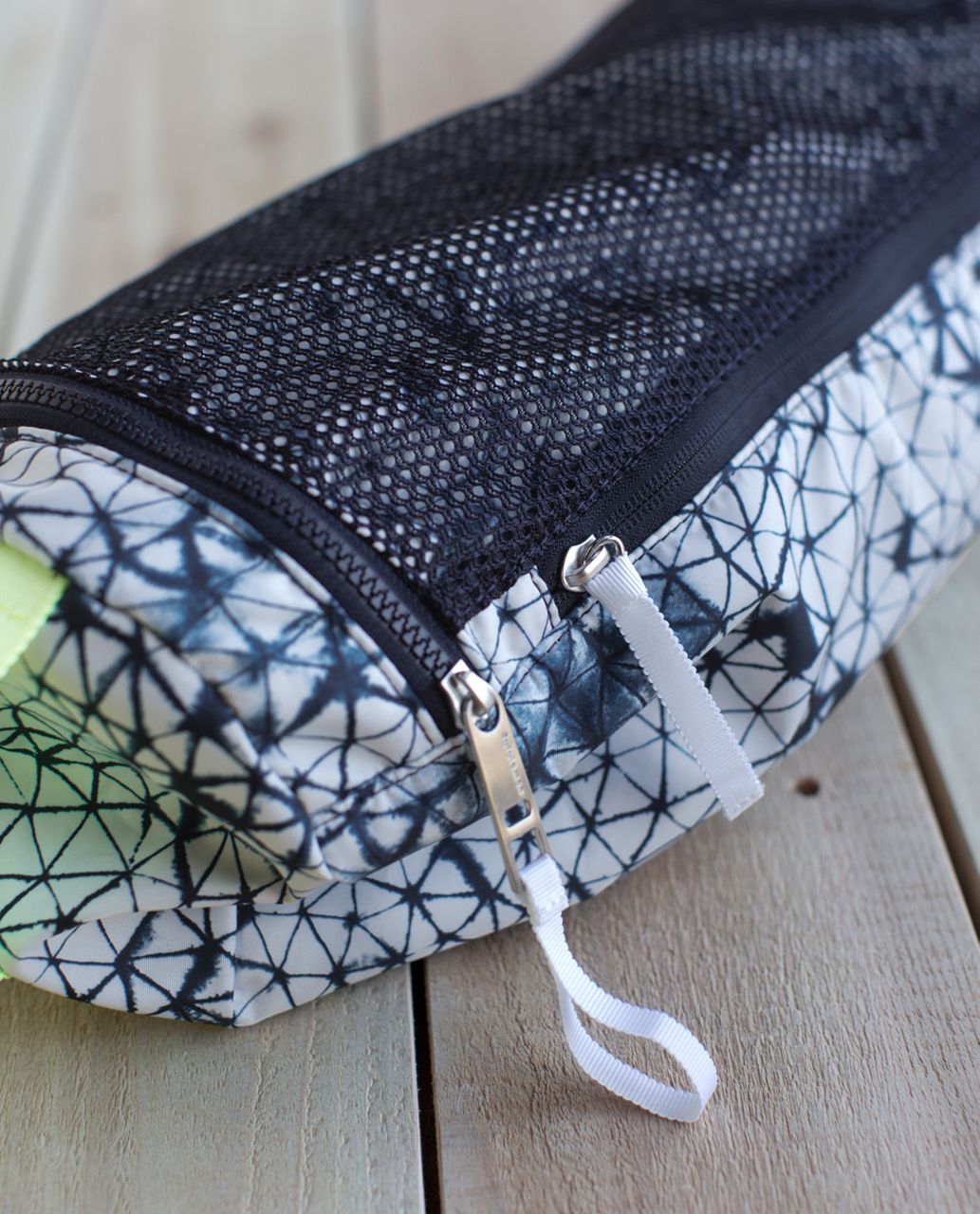 Lululemon Drishti Yoga Tote *Print - Star Crushed White Deep Navy / Naval Blue