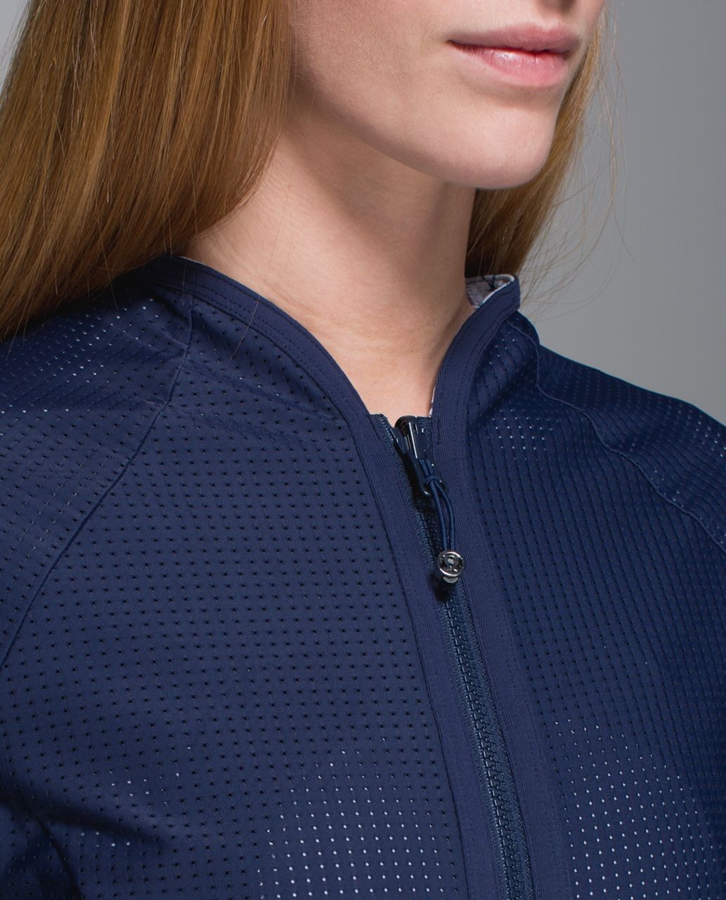 Lululemon Find Your Bliss Jacket - Deep Navy / Star Crushed Silver Fox Deep Navy