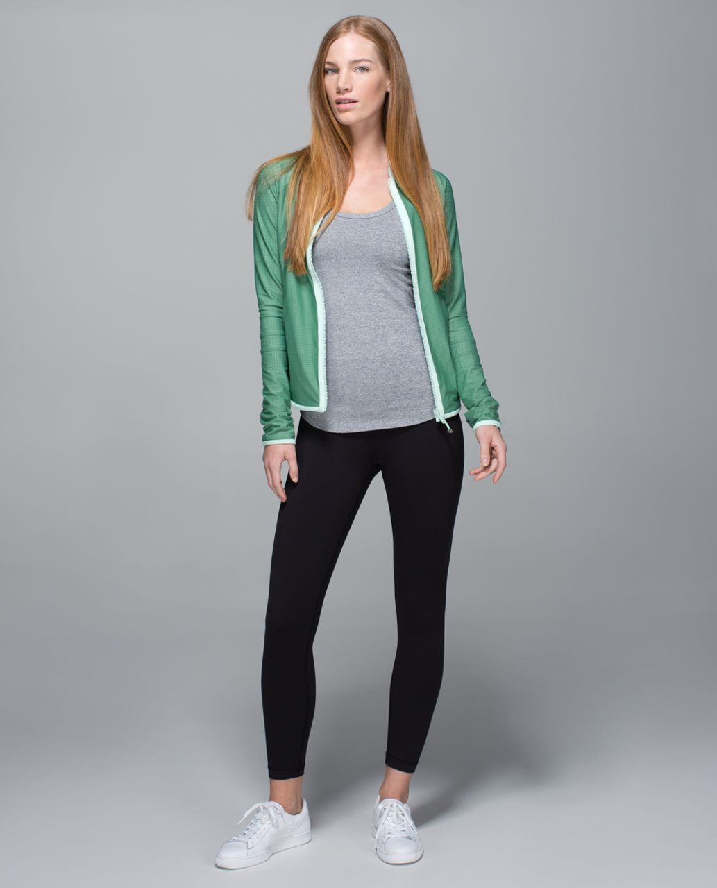 Lululemon Find Your Bliss Jacket - White - lulu fanatics