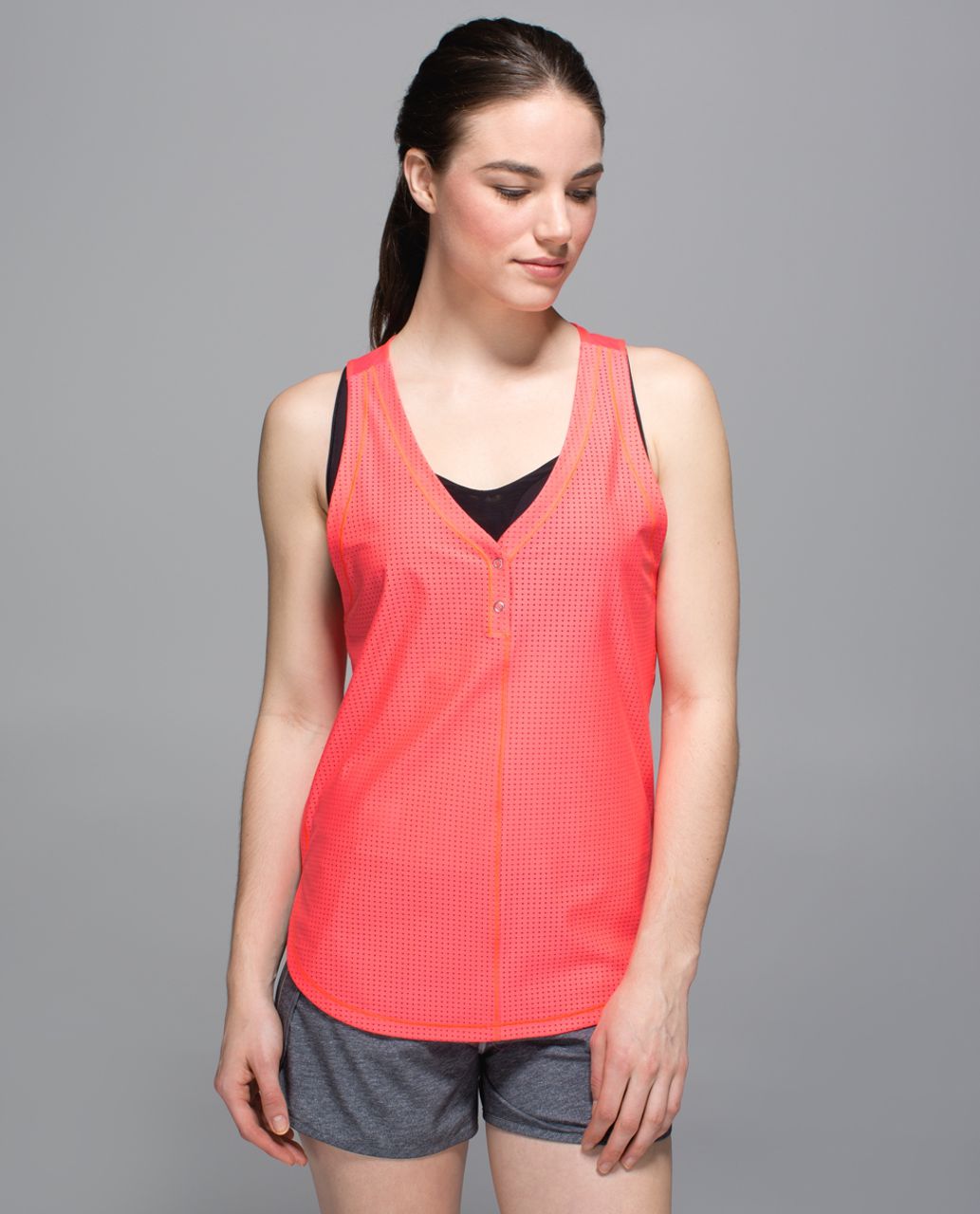 Lululemon Var-City Tank - Electric Coral