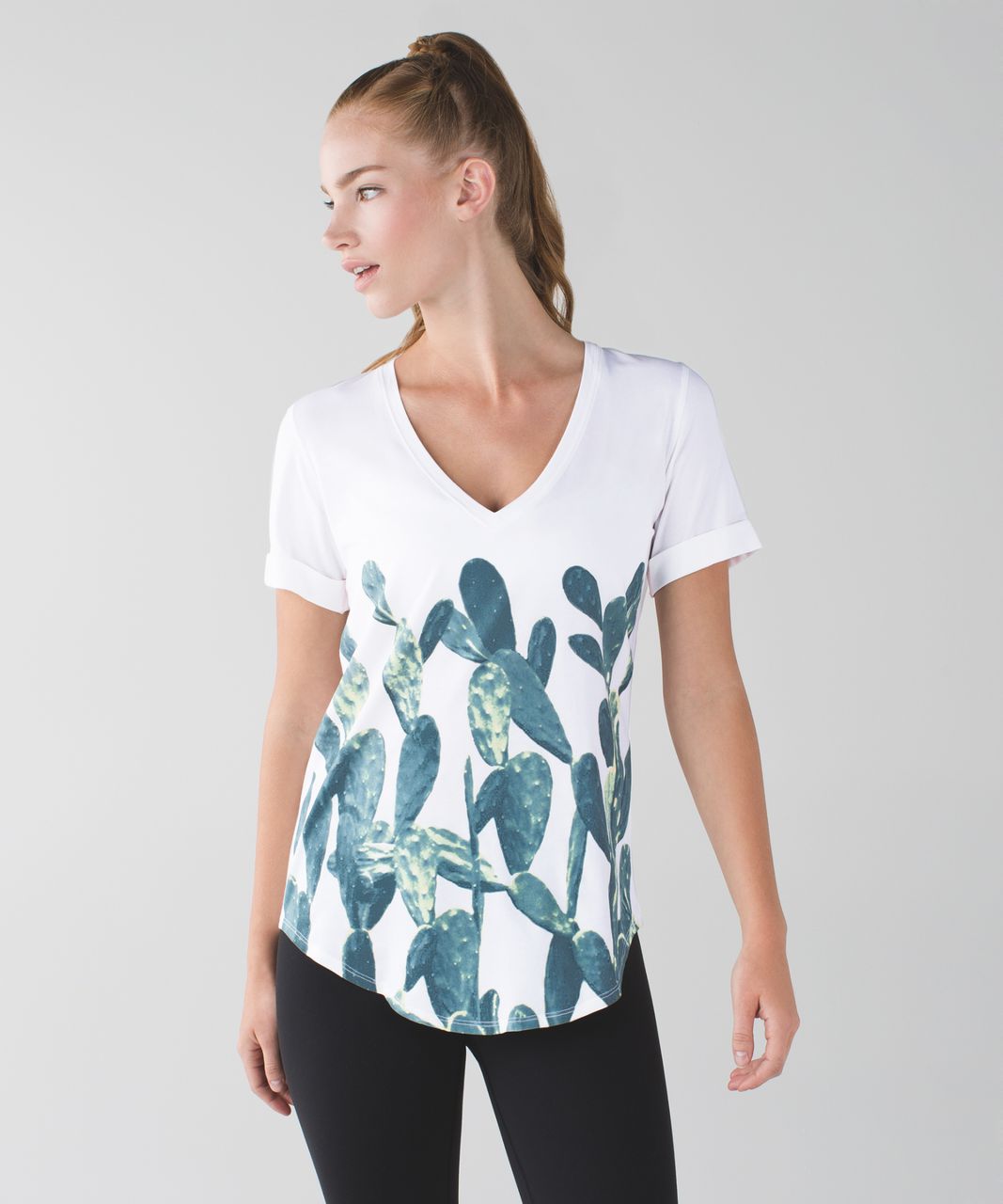 Lululemon Love Tee V - White (Second Release) - lulu fanatics