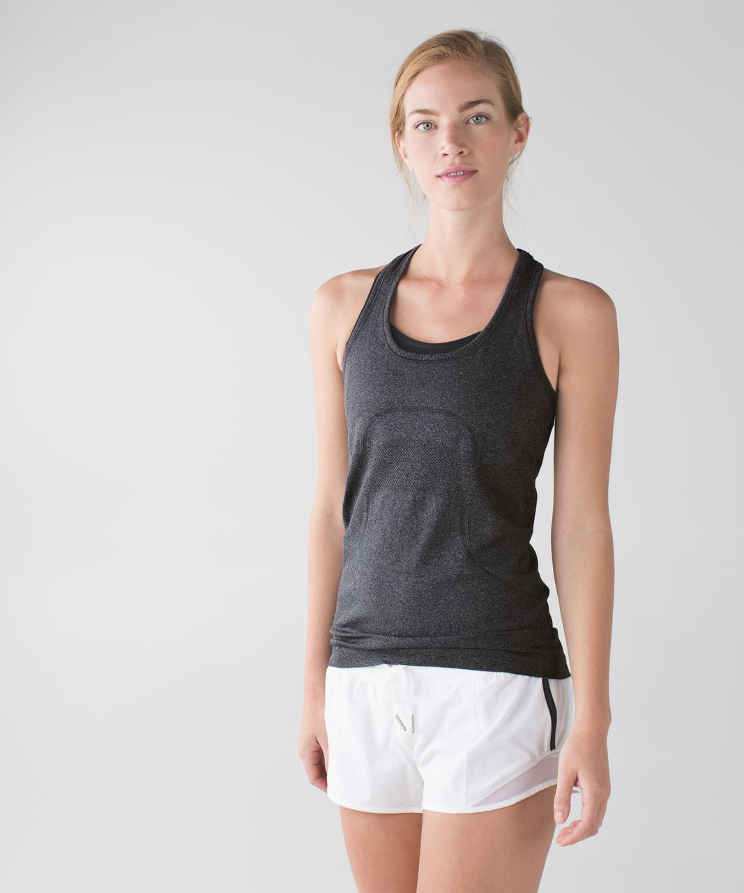 Lululemon Run:  Swiftly Tech Racerback - Heathered Cadet Blue